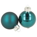 Floristik24 Julekuler, matte og blanke, små julepynter, 4 cm, 24 stk.