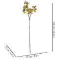 Kunstig hagtorngren med røde bær, dekorasjon, 110 cm | Floristik24.no