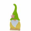 Floristik24 Gnome dverg stående filtgrønn, utstillingsvindu dekor 22cm x 6cm H51cm