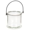 Floristik24 Hengende glasslykt Ø12cm H12,5cm 2 stk