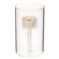 Glasslysestake med innsats for