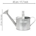Vintage vannkanne i sink, 27 cm - blomsterpotte til hage og terrasse, metallblomsterpotte | Floristik24.no
