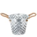 Floristik24 Sinkgryte med tauhåndtak Ø14,5 cm H13 cm