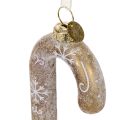 Glasspynt i sukkerrør, nostalgisk juletrepynt, 22 cm | Floristik24.no
