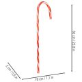 Kunstig sukkerstang juledekorasjon 60 cm 3 stk | Floristik24.no