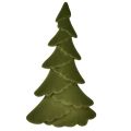 Dekorativ gran flokket juletre grønn 60cm | Floristik24.no