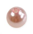 Floristik24 Deco perler Ø10mm rosa 115p