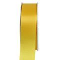 Floristik24 Gave- og dekorasjonsbånd 40mm x 50m gult