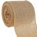 Floristik24 Jutebånd naturlig bordløper rustikk jute grytebånd 10cm 9m