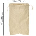 Jutepose 20×10 cm H30 cm Gavepose | Floristik24.no