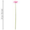 Kunstige gerberablomster til hagen, rosa, 47 cm, 6 stk. | Floristik24.no