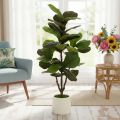 Kunstig Ficus lyrata 120 cm dekorativ til stue | Floristik24.no