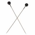 Perlehodepinner Ø6mm 65mm Svart | Floristik24.no