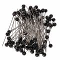 Floristik24 Perlehodepinner Ø6mm 65mm Svart