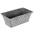 Floristik24 Sinkskål med diamantmønster 22 cm × 12 cm